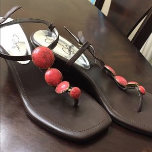 Jessica Simpson wedges